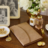 Suede Envelope Clutch Sand by AERIN at Fig Linens and Home - View 3
