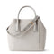 Suede Nano Weekender Bag in Dove by AERIN at Fig Linens and Home 1