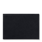 Suede Pouch Black by AERIN at Fig Linens and Home - View 2