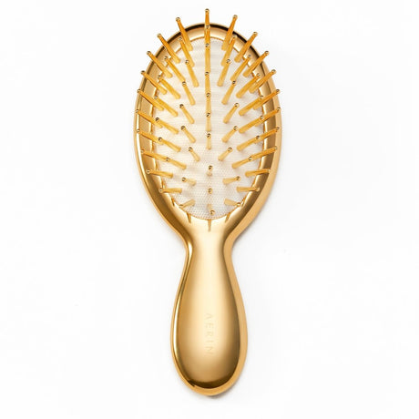 Travel Gold Hairbrush by AERIN at Fig Linens and Home 2