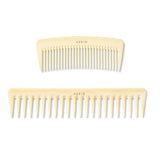 Travel Ivory Color Comb by AERIN shown with Larger Vanity Comb at Fig Linens and Home