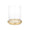 Tulln Hurricane by AERIN | Glass and Brass-Finish Pillar Candle Holder 2