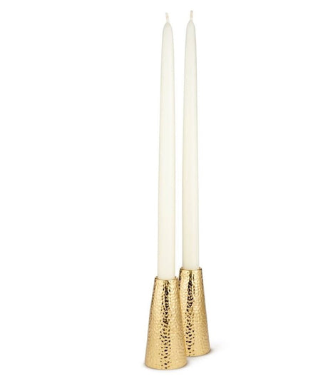 Tulln Small Candleholders Set shown with Tapers at Fig Linens and Home