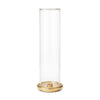 Tulin Medium Taper Hurricane by AERIN - Medium Candle Holder at Fig Linens and Home