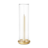 Tulin Medium Taper Hurricane by AERIN - Medium Candle Holder shown with 10" Taper