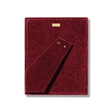 Valentina Velvet Frame - 4 x 6 in Cinnabar by AERIN at Fig Linens and Home - Back
