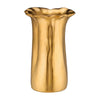 Valera Small Vase in Gold | AERIN at Fig Linens and Home - View 1