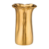 Valera Small Vase in Gold | AERIN at Fig Linens and Home - View 1