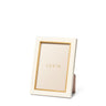 Varda Lacquer Frame in Cream - 4 x 6 by AERIN 5.2" x 7.2" x 1.0" Cream at FIG LINENS AND HOME 3