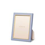 Varda Lacquer Frame in French Blue - 5 x 7 by AERIN 6.1" x 8.1" x 1.0" French Blue at FIG LINENS AND HOME 2