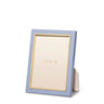 Varda Lacquer Frame in French Blue - 5 x 7 by AERIN 6.1" x 8.1" x 1.0" French Blue at FIG LINENS AND HOME 2