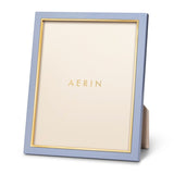 Varda Lacquer Frame in French Blue - 8 x 10 by AERIN 9.1" x 11.1" x 2.0" French Blue at FIG LINENS AND HOME 2