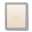 Varda Lacquer Frame in French Blue - 8 x 10 by AERIN 9.1" x 11.1" x 2.0" French Blue at FIG LINENS AND HOME 1