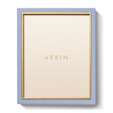 Varda Lacquer Frame in French Blue - 8 x 10 by AERIN 9.1" x 11.1" x 2.0" French Blue at FIG LINENS AND HOME 1