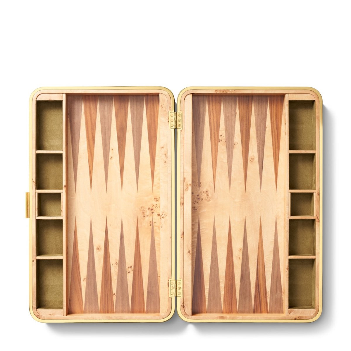 Velvet Backgammon in Moss by AERIN at Fig Linens and Home 6