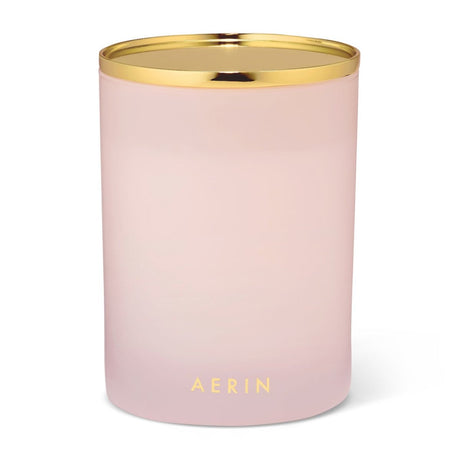 Villandry 9.5oz Candle by AERIN at Fig Linens and Home - Pink Vessel and Lid
