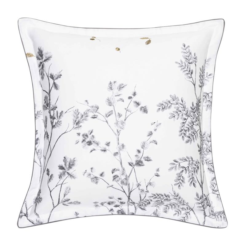 Euro Sham - Saison White Bedding Alexandre Turpault at Fig Linens and Home