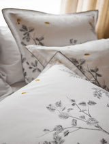 Saison White Bedding Alexandre Turpault - Detail of Print - View 6