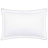Reverse Side of Pillow Sham - Saison White Bedding Alexandre Turpault