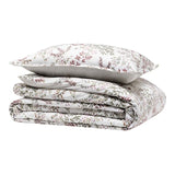 Duvet Cover Stack - Alexandre Turpault Tourbillon Cosmos Flower Organic Bedding at Fig Linens & Home
