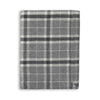 Alicia Adams Alpaca Aberdeen Throw - Dark Grey and Charcoal at Fig Linens and Home