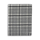 Alicia Adams Alpaca Aberdeen Throw - Dark Grey and Charcoal at Fig Linens and Home