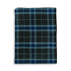 Alicia Adams Alpaca Aberdeen Throw - Velvet Green and Indigo at Fig Linens and Home