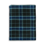 Alicia Adams Alpaca Aberdeen Throw - Velvet Green and Indigo at Fig Linens and Home