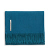 Alicia Adams Alpaca Classic Throw in Oceanside Herringbone at Fig Linens and Home