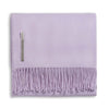 Alicia Adams Alpaca Classic Throw in Solid Lavender at Fig Linens and Home