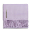 Alicia Adams Alpaca Classic Throw in Solid Lavender at Fig Linens and Home