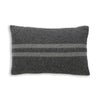 Big Sur Lumbar Pillow in Grey / Light Grey | Alicia Adams Alpaca at Fig Linens and Home