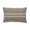 Big Sur Lumbar Pillow in Light Taupe / Ivory | Alicia Adams Alpaca at Fig Linens and Home