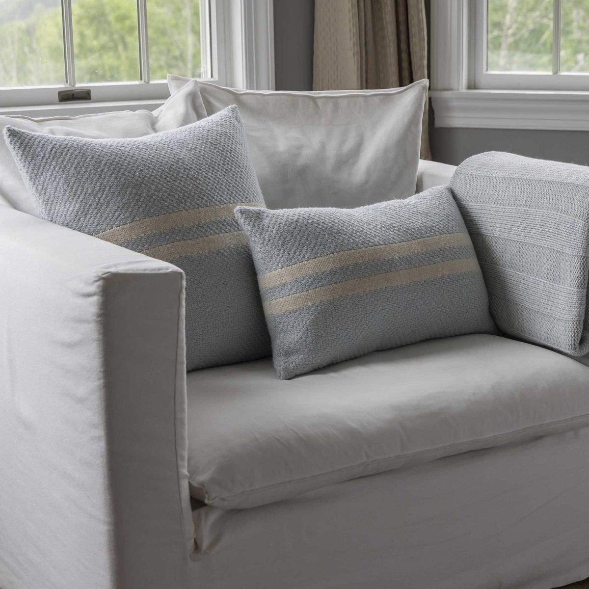 Big Sur Lumbar Pillow | Alicia Adams Alpaca at Fig Linens and Home