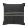 Big Sur Square Pillow in Grey / Light Grey | Alicia Adams Alpaca at Fig Linens and Home