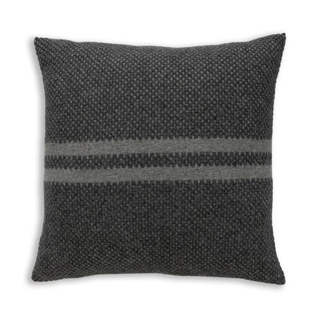 Big Sur Square Pillow in Grey / Light Grey | Alicia Adams Alpaca at Fig Linens and Home