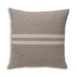 Big Sur Square Pillow in Light Taupe / Ivory | Alicia Adams Alpaca at Fig Linens and Home