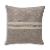 Big Sur Square Pillow in Light Taupe / Ivory | Alicia Adams Alpaca at Fig Linens and Home