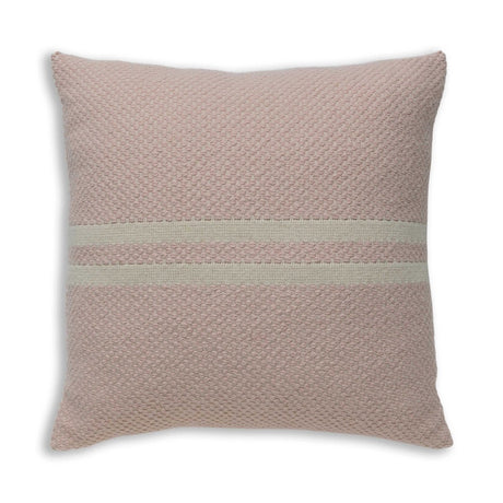 Big Sur Square Pillow in Pink Powder / Ivory | Alicia Adams Alpaca at Fig Linens and Home