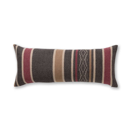 Casablanca Long Lumbar Pillow in Chocolate / Brick | Alicia Adams Alpaca at Fig Linens and Home