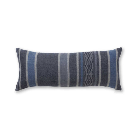 Casablanca Long Lumbar Pillow in Navy / Admirals Blue | Alicia Adams Alpaca at Fig Linens and Home