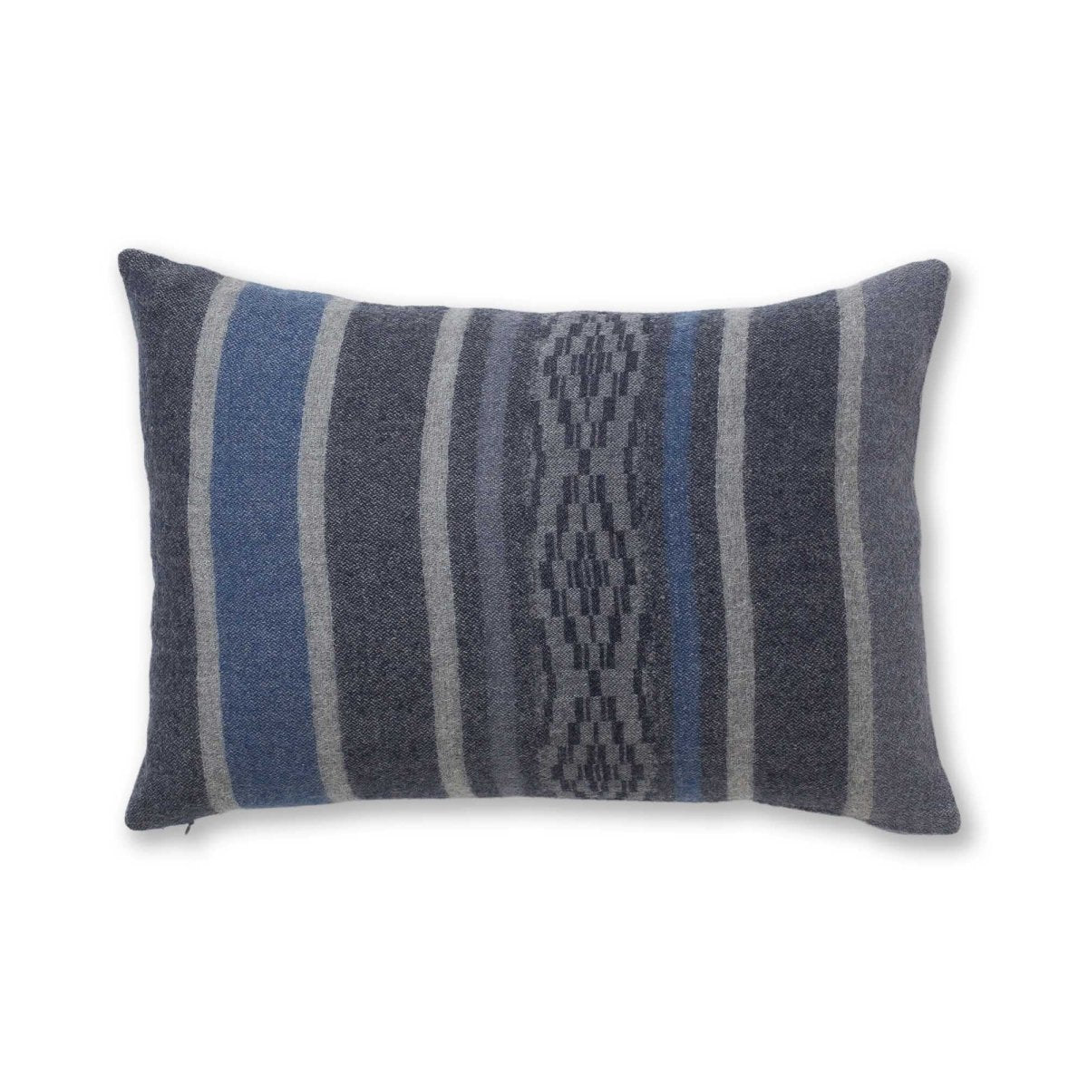 Casablanca Lumbar Pillow in Navy / Admirals Blue | Alicia Adams Alpaca at Fig Linens and Home