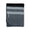 Field Throw Blanket in Black / Charcoal / Light Grey | Alicia Adams Alpaca at Fig Linens and Home