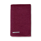 Field Throw Blanket in Bordeaux | Alicia Adams Alpaca at Fig Linens and Home
