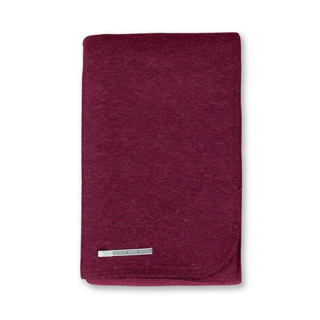 Field Throw Blanket in Bordeaux | Alicia Adams Alpaca at Fig Linens and Home