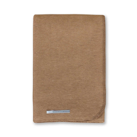 Field Throw Blanket in Camel | Alicia Adams Alpaca at Fig Linens and Home