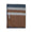 Field Throw Blanket in Charcoal / Cognac / Taupe | Alicia Adams Alpaca at Fig Linens and Home