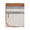 Field Throw Blanket in Cognac / Ivory / Light Grey | Alicia Adams Alpaca at Fig Linens and Home