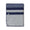 Field Throw Blanket in Denim Blue / Light Grey / Navy | Alicia Adams Alpaca at Fig Linens and Home