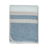 Field Throw Blanket in Ivory / Light Grey / Beige | Alicia Adams Alpaca at Fig Linens and Home
